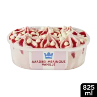 Hertog Ijssalon aardbei-meringue vanille