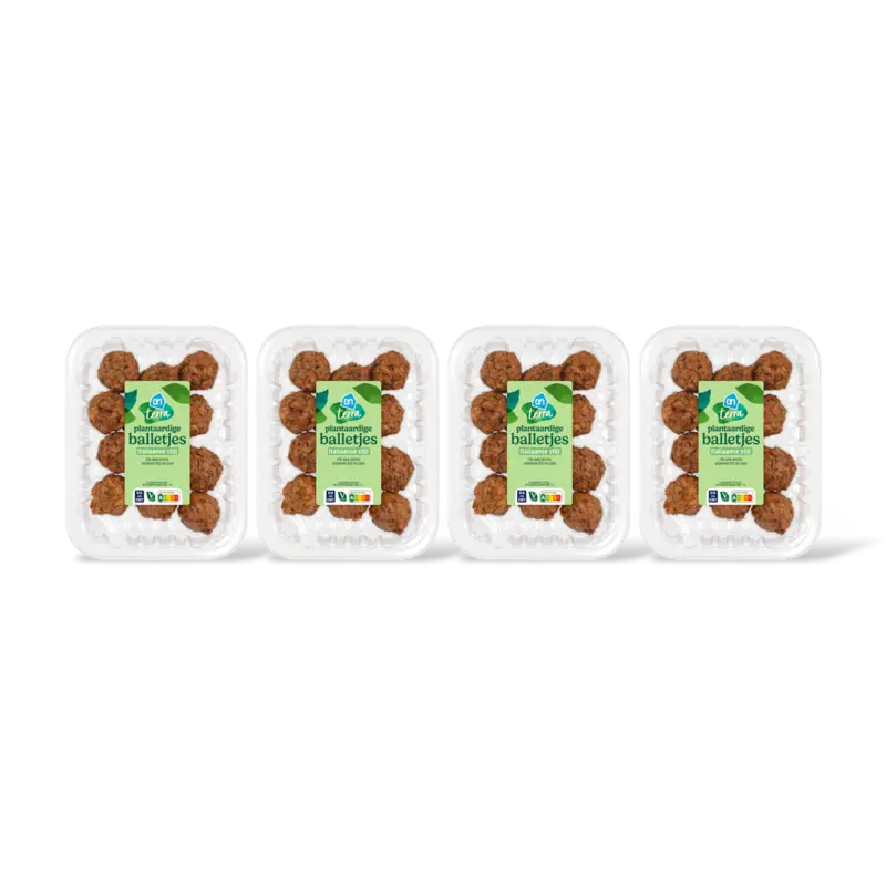 AH Terra Plantaardige balletjes Italiaans 4-pack