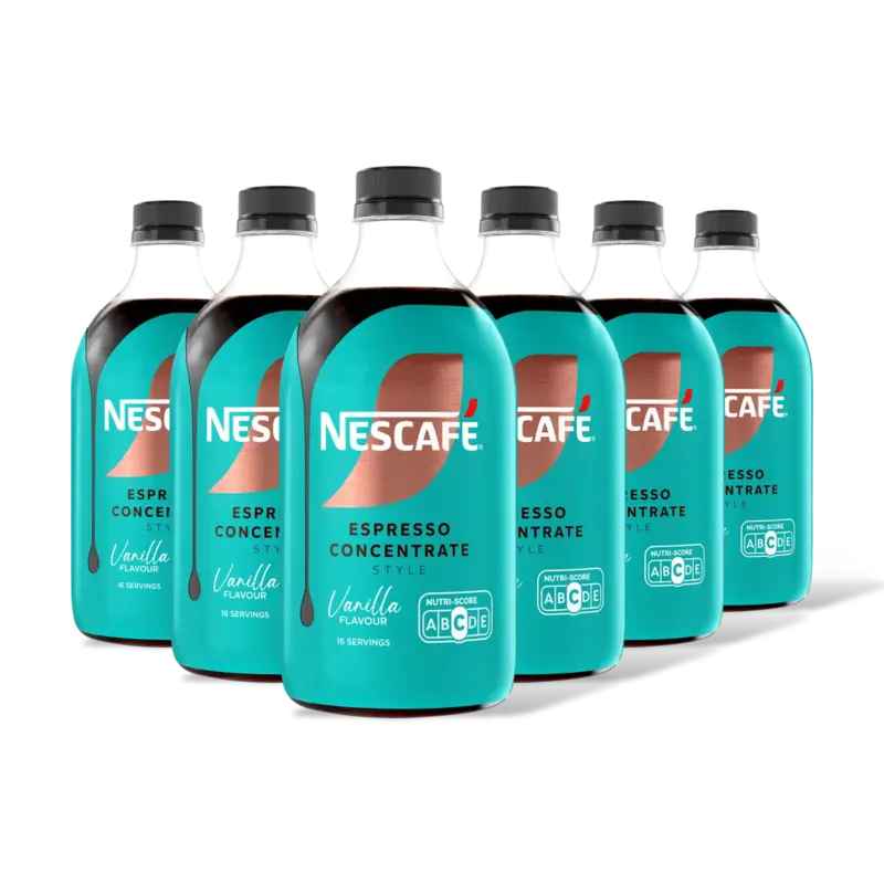 Nescafé Espresso concentrate vanilla 6-pack