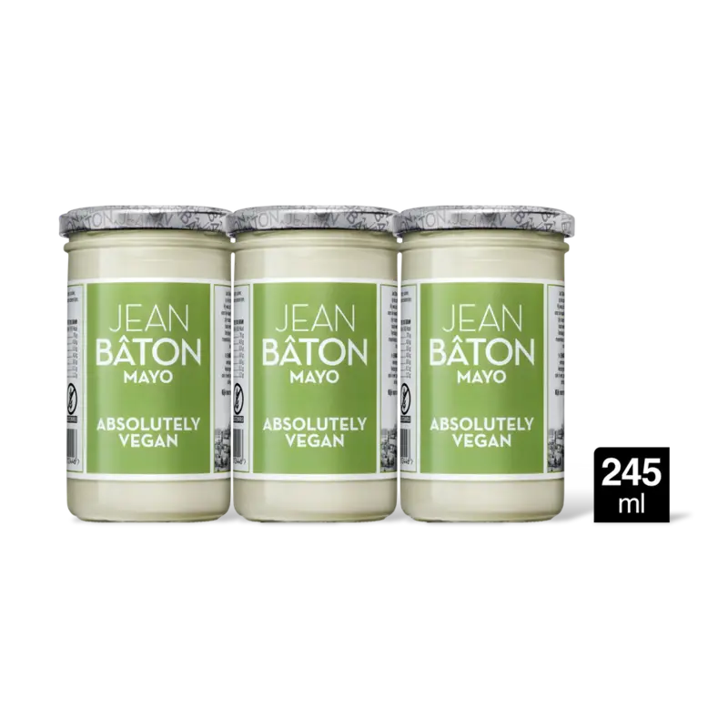Jean Bâton Mayo absolutely vegan 3-pack