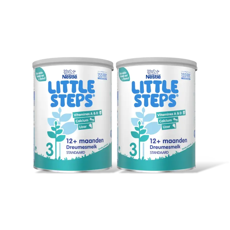Little Steps 3 dreumesmelk 12+ mnd 2pack