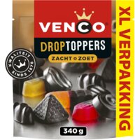 Een afbeelding van Venco Droptoppers zacht & zoet XL