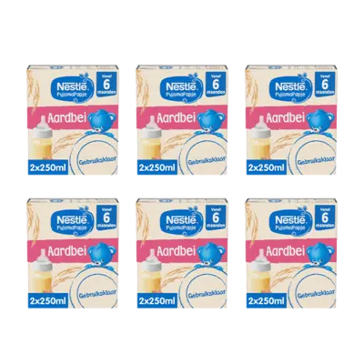 pdp-image-Nestlé Pyjamapapje aardbei 6m+ 6-pack