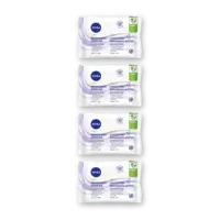 NIVEA Sensitive reinigingsdoekjes 4-pack