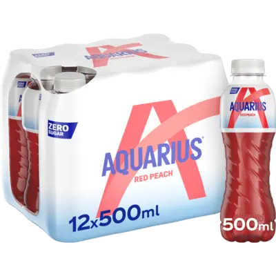 pdp-image-Aquarius Red peach zero sugar 12-pack