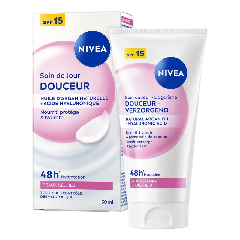 NIVEA Voedende dagcrème spf15 droge huid