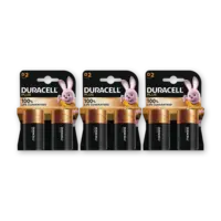 Duracell Plus D-alkaline batterijen LR20 3-pack