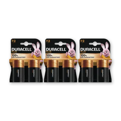 pdp-image-Duracell Plus D-alkaline batterijen LR20 3-pack