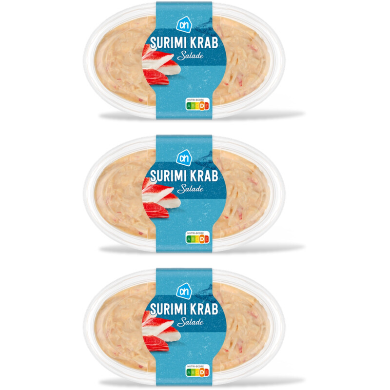AH Surimi krab salade 3-pack