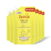 Zwitsal Baby zeepvrije wasgel navulpak 6-pack