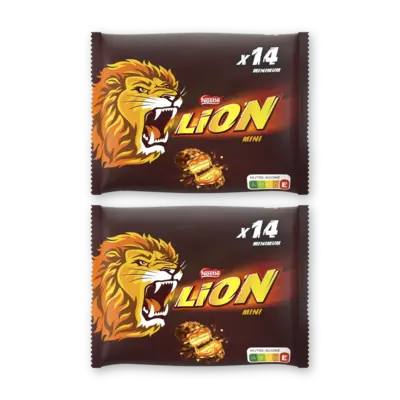 pdp-image-Lion Mini melkchocolade uitdeelzak 2-pack