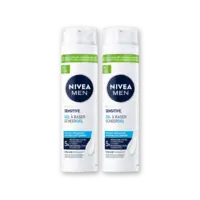 NIVEA Men sensitive scheergel 2-pack