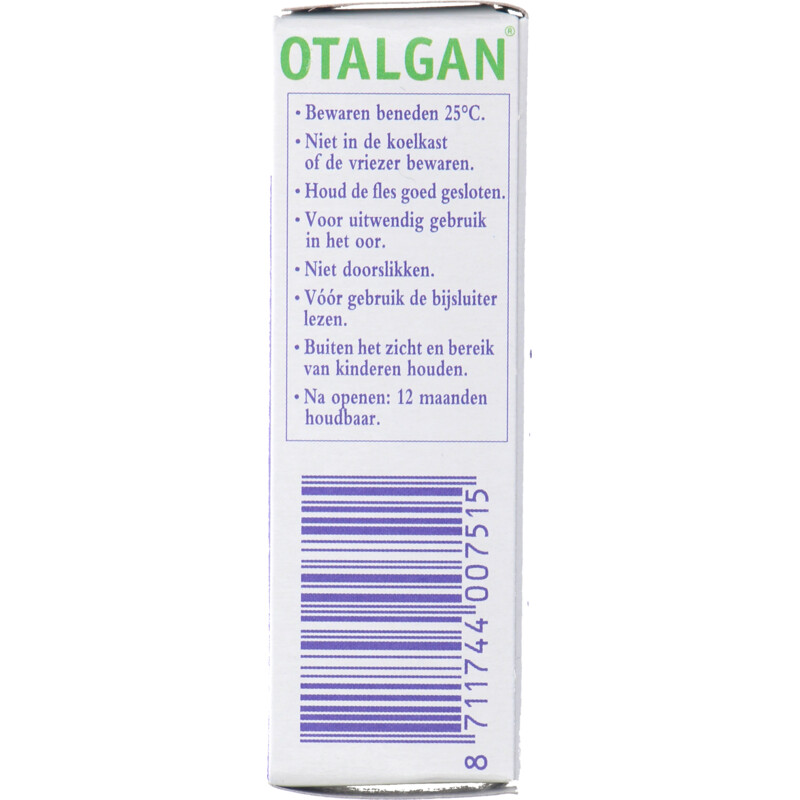 Een afbeelding van Otalgan Oordruppels bij oorpijn