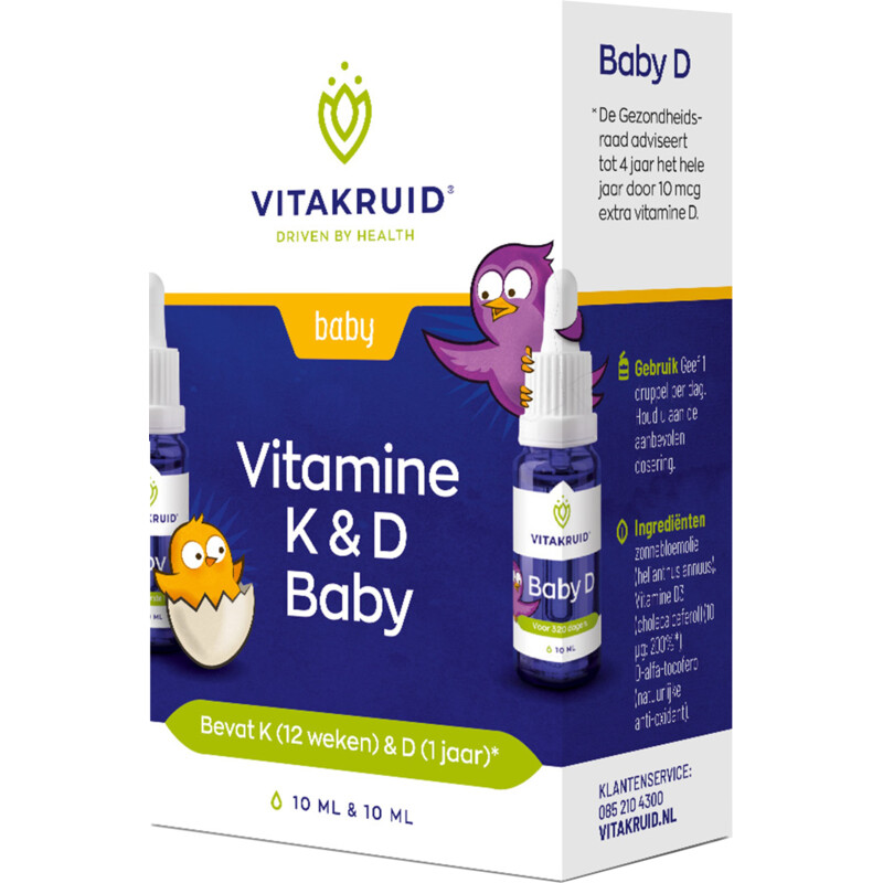 Een afbeelding van Vitakruid Vitamine K & D baby