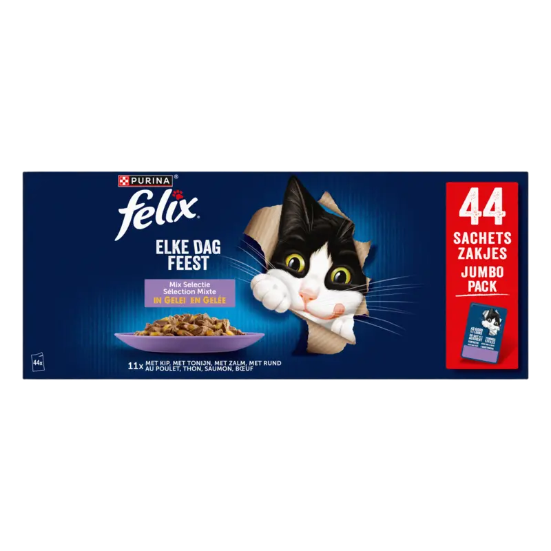 Felix Elke dag feest mix selectie in gelei