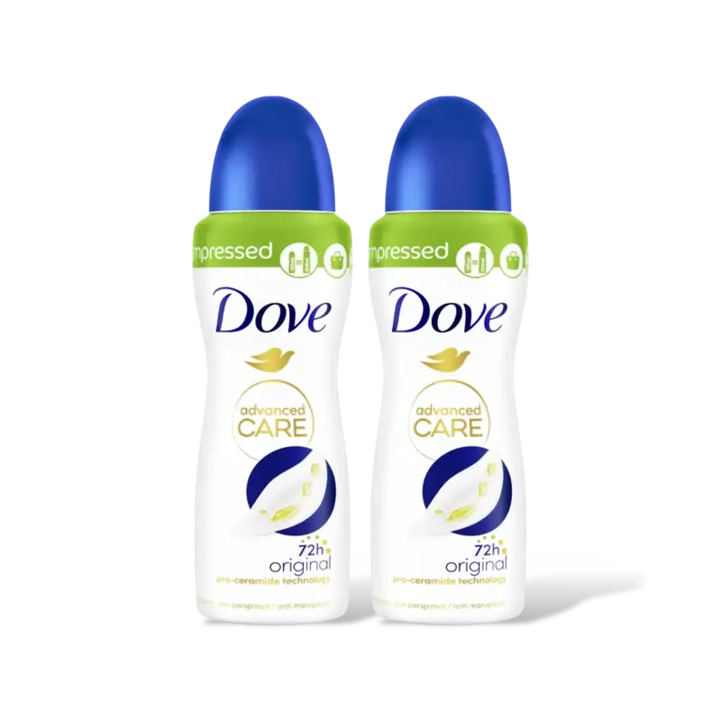 Dove Original anti-transpirant spray 2-pack
