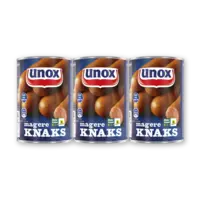 Unox Magere knaks 3-pack