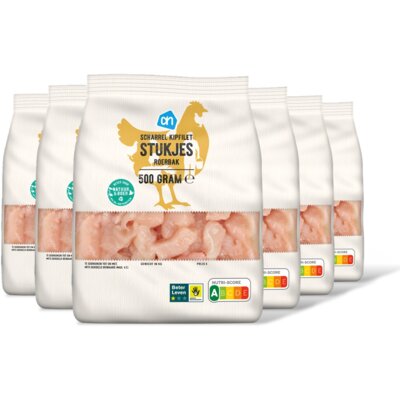 pdp-image-AH Scharrel kipfilet stukjes roerbak 6-pack
