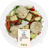 Een afbeelding van AH Stoomsoep rode curry