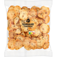 Een afbeelding van AH Edamame crackers