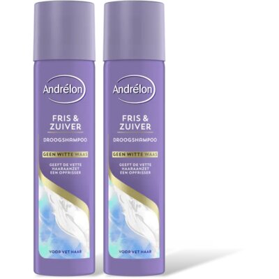 pdp-image-Andrélon Fris & zuiver droogshampoo 2-pack