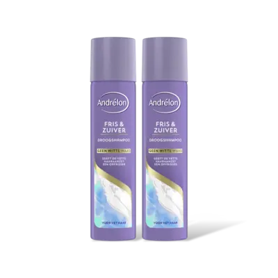 pdp-image-Andrélon Fris & zuiver droogshampoo 2-pack