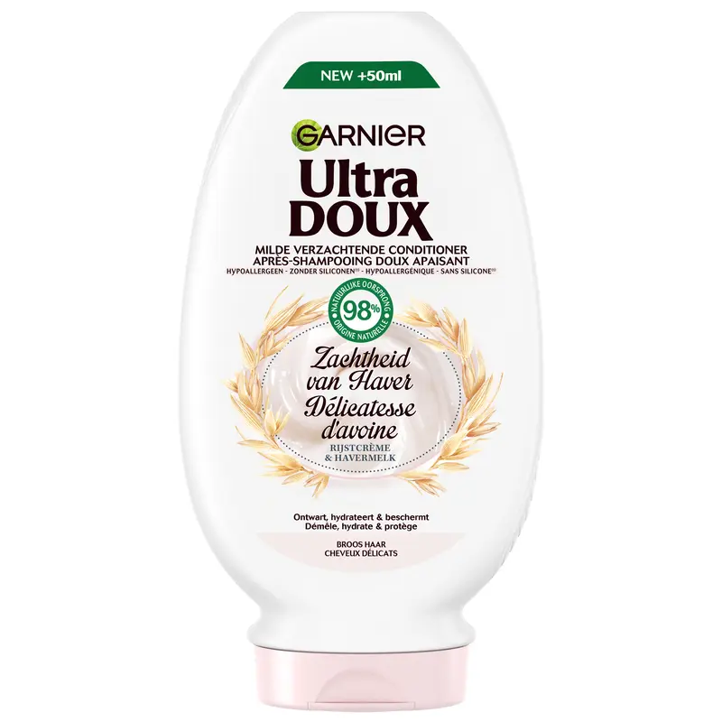 Ultra Doux Conditioner zachtheid van haver bel
