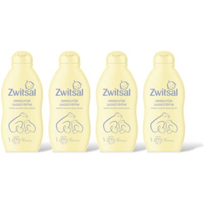 pdp-image-Zwitsal Baby zeepvrije wascrème 4pack