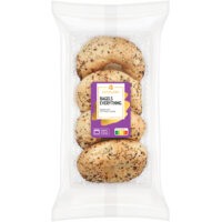 Een afbeelding van AH Excellent Bagels cottage cheese everything