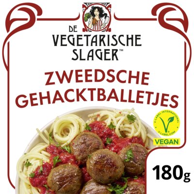 pdp-image-Vegetarische Slager Vegan Zweedsche gehacktballetjes