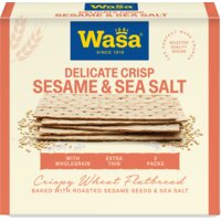 Een afbeelding van Wasa Delicate crisp sesame & seasalt