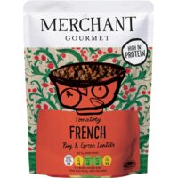 Een afbeelding van Merchant Gourmet Tomatoey French puy & green lentils