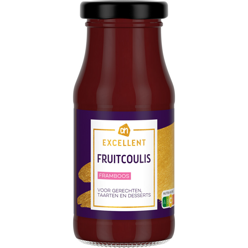 Een afbeelding van AH Excellent Fruitcoulis framboos