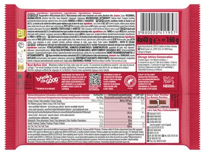 pdp-image-Kitkat Chunky melkchocolade reep 4-pack