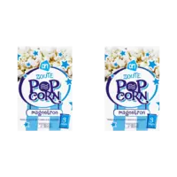 AH Magnetron Popcorn Zout 2-pack