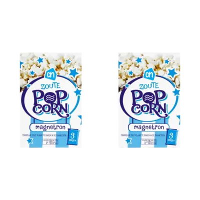 pdp-image-AH Magnetron Popcorn Zout 2-pack