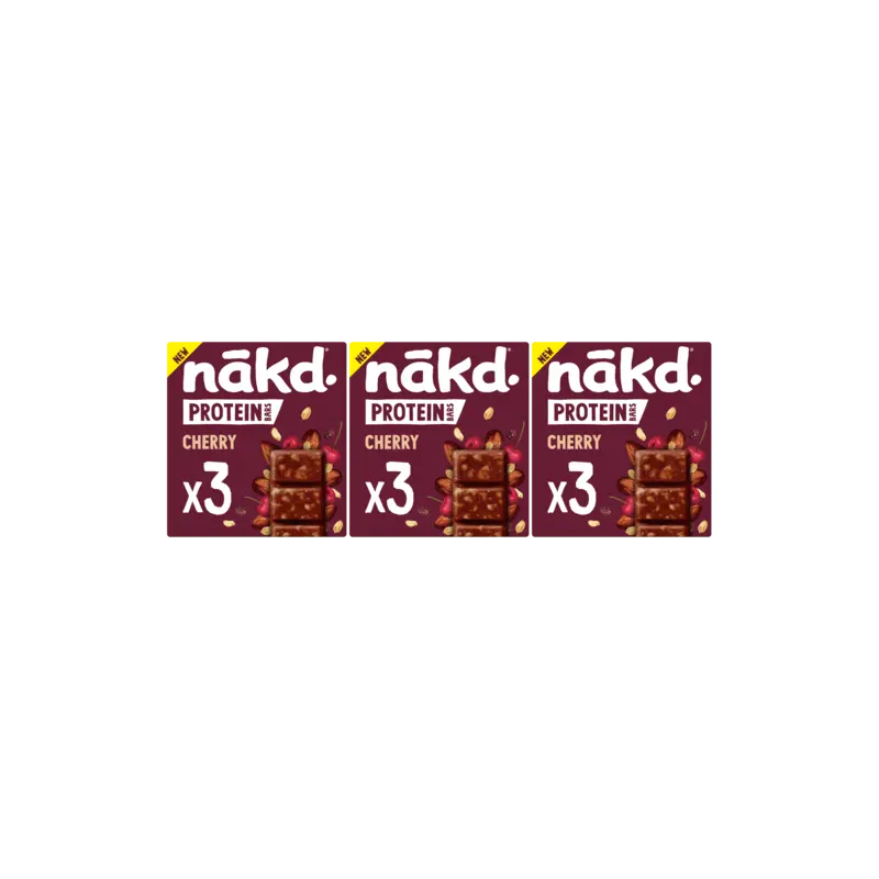 Nakd Protein bars cherry 3-pack