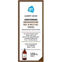 Een afbeelding van AH Hoestdrank broomhexine 8mg/5ml