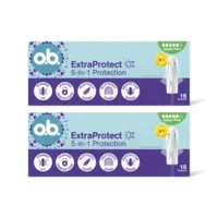 o.b. Extra Protect Super Plus 2-pack