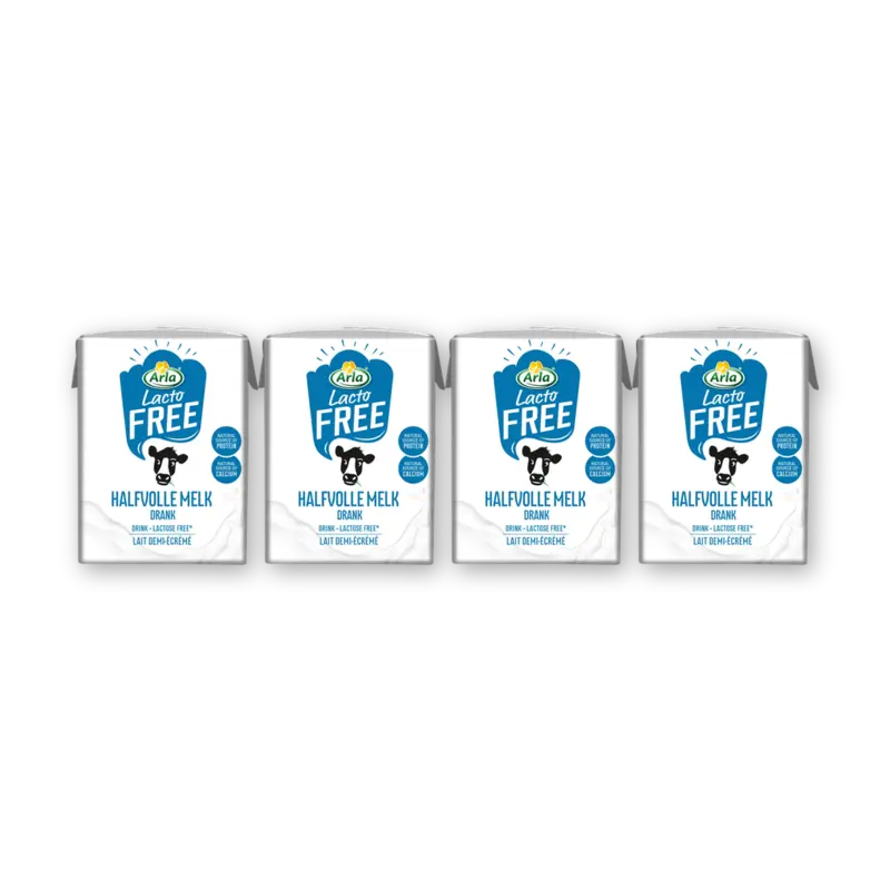 Lactofree houdbare halfvolle melk 4-pack