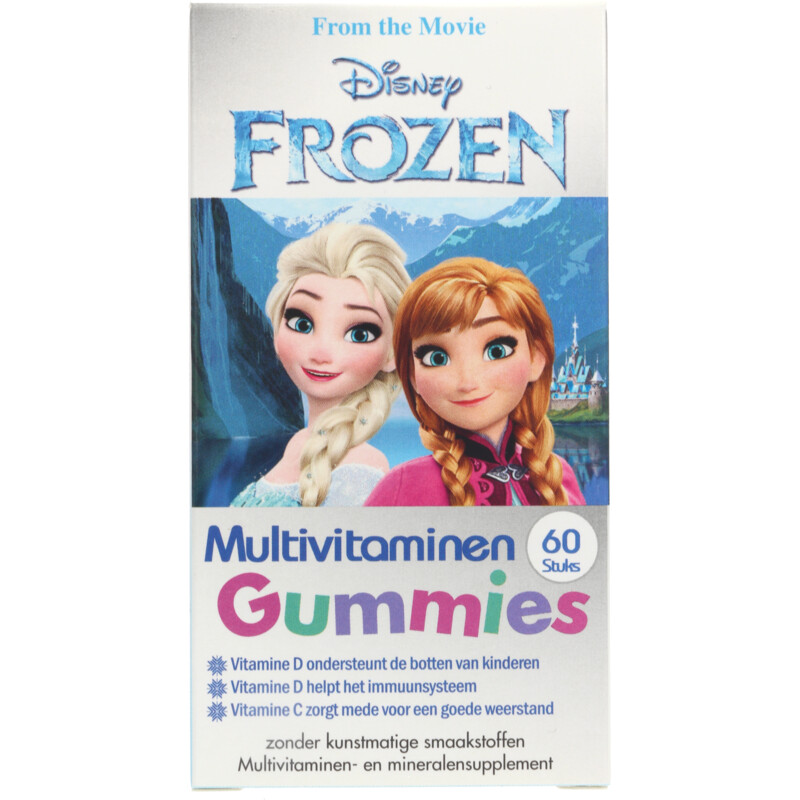 Een afbeelding van Disney Frozen multivitaminen gummies