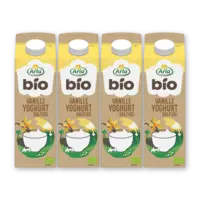 Arla Bio vanille yoghurt halfvol 4-pack