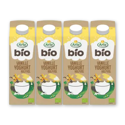 pdp-image-Arla Bio vanille yoghurt halfvol 4-pack