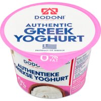 Een afbeelding van Dodoni Griekse yoghurt 0% vet