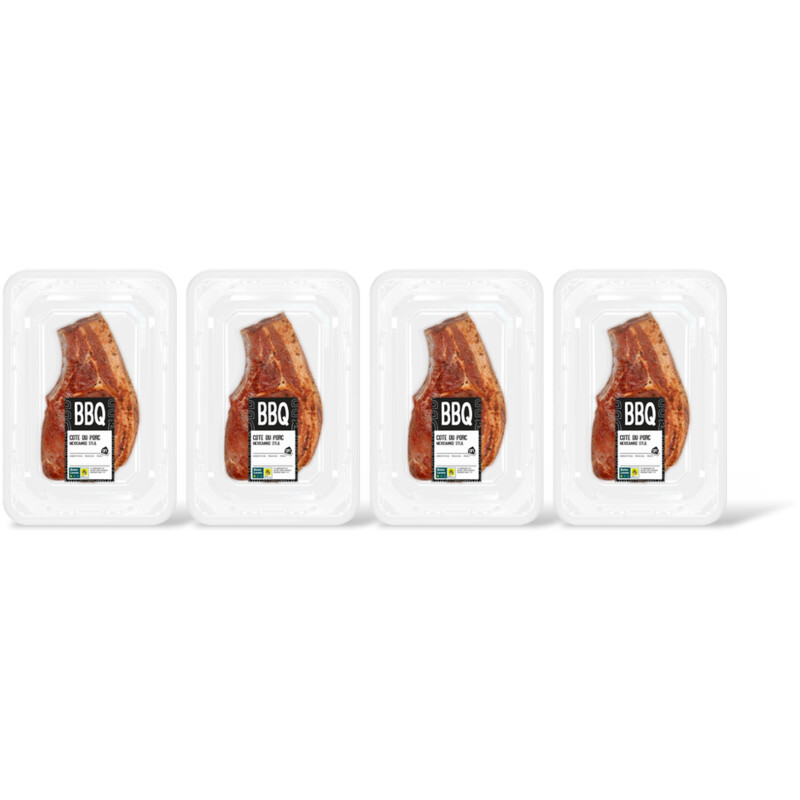 AH BBQ cote du porc Mexicaanse stijl 4-pack