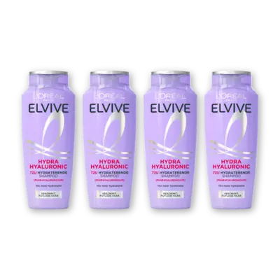 pdp-image-L'Oréal Paris Elvive Hyaluron plump hydraterende s 4-pack