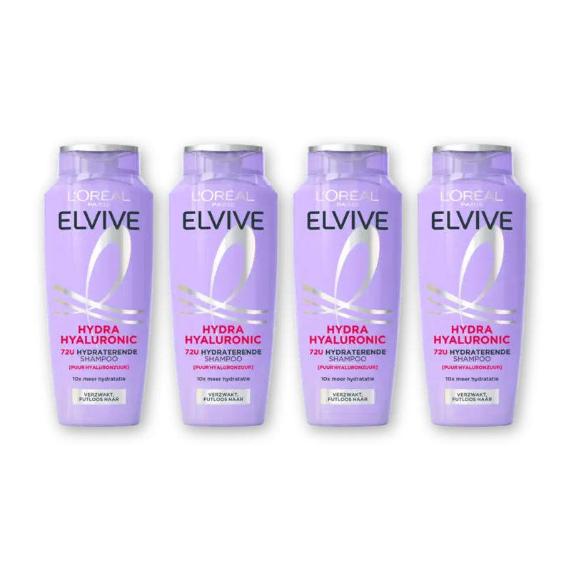 L'Oréal Paris Elvive Hyaluron plump hydraterende s 4-pack