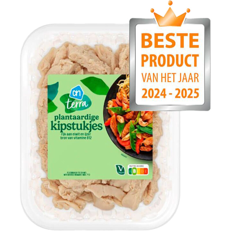 Een afbeelding van AH Terra Plantaardige kipstukjes
