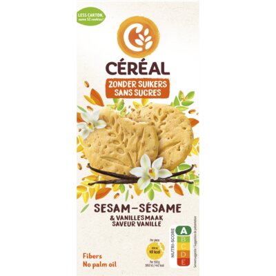 pdp-image-Céréal Sesam vanille koekjes zonder suiker sb