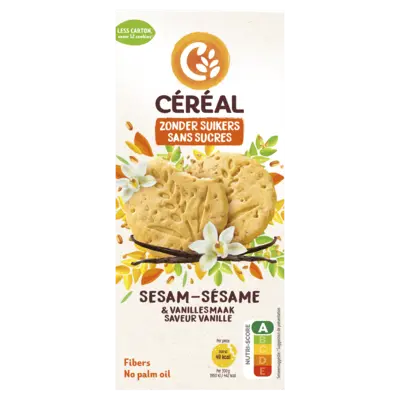 pdp-image-Céréal Sesam vanille koekjes zonder suiker sb